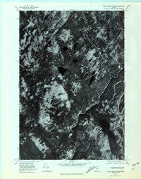 Black Brook Pond Maine Historical topographic map, 1:24000 scale, 7.5 X 7.5 Minute, Year 1977
