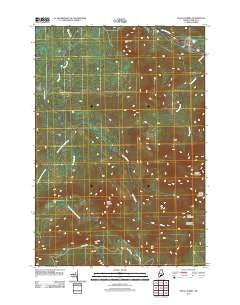 Black Nubble Maine Historical topographic map, 1:24000 scale, 7.5 X 7.5 Minute, Year 2011