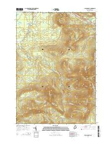 Black Nubble Maine Current topographic map, 1:24000 scale, 7.5 X 7.5 Minute, Year 2014