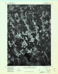 Bradford Maine Historical topographic map, 1:24000 scale, 7.5 X 7.5 Minute, Year 1975