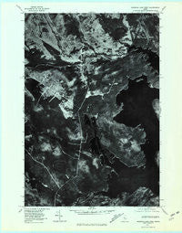 Brassua Lake West Maine Historical topographic map, 1:24000 scale, 7.5 X 7.5 Minute, Year 1977
