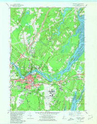 Brunswick Maine Historical topographic map, 1:24000 scale, 7.5 X 7.5 Minute, Year 1980