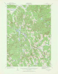 Bryant Pond Maine Historical topographic map, 1:62500 scale, 15 X 15 Minute, Year 1911