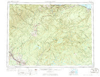 Campbellton Maine Historical topographic map, 1:250000 scale, 1 X 2 Degree, Year 1963
