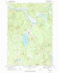 Canton Maine Historical topographic map, 1:24000 scale, 7.5 X 7.5 Minute, Year 1967