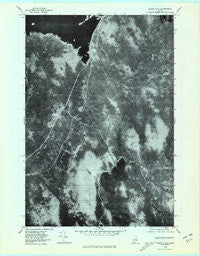 Cedar Lake Maine Historical topographic map, 1:24000 scale, 7.5 X 7.5 Minute, Year 1978