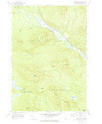 Chain Of Ponds Maine Historical topographic map, 1:24000 scale, 7.5 X 7.5 Minute, Year 1969