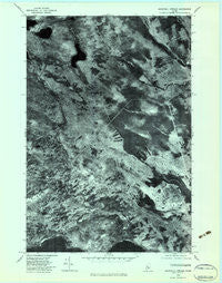 Churchill Stream Maine Historical topographic map, 1:24000 scale, 7.5 X 7.5 Minute, Year 1979