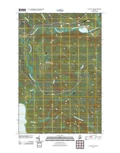 Clayton Lake Maine Historical topographic map, 1:24000 scale, 7.5 X 7.5 Minute, Year 2011