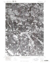 Cornish Maine Historical topographic map, 1:24000 scale, 7.5 X 7.5 Minute, Year 1975