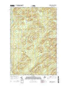 Cunliffe Islands Maine Current topographic map, 1:24000 scale, 7.5 X 7.5 Minute, Year 2014