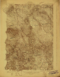 Dead River Maine Historical topographic map, 1:48000 scale, 15 X 15 Minute, Year 1931