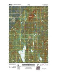 Depot Lake Maine Historical topographic map, 1:24000 scale, 7.5 X 7.5 Minute, Year 2011