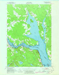 Devils Head Maine Historical topographic map, 1:24000 scale, 7.5 X 7.5 Minute, Year 1949