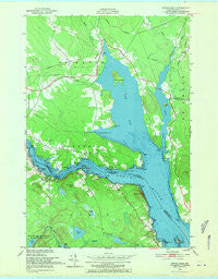 Devils Head Maine Historical topographic map, 1:24000 scale, 7.5 X 7.5 Minute, Year 1949