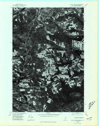 Eagle Lake NE Maine Historical topographic map, 1:24000 scale, 7.5 X 7.5 Minute, Year 1975