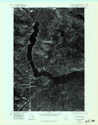 Eagle Lake SE Maine Historical topographic map, 1:24000 scale, 7.5 X 7.5 Minute, Year 1975