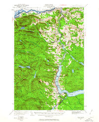 Eagle Lake Maine Historical topographic map, 1:62500 scale, 15 X 15 Minute, Year 1928