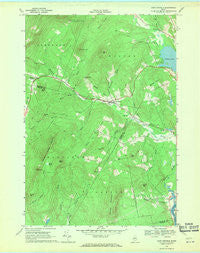 East Dixfield Maine Historical topographic map, 1:24000 scale, 7.5 X 7.5 Minute, Year 1968