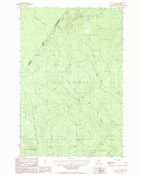 East Lake SE Maine Historical topographic map, 1:24000 scale, 7.5 X 7.5 Minute, Year 1987