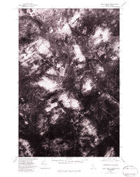 East Lake SE Maine Historical topographic map, 1:24000 scale, 7.5 X 7.5 Minute, Year 1976