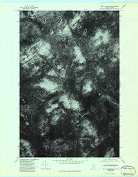 East Lake SE Maine Historical topographic map, 1:24000 scale, 7.5 X 7.5 Minute, Year 1976