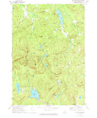 East Stoneham Maine Historical topographic map, 1:24000 scale, 7.5 X 7.5 Minute, Year 1970