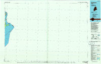 Eastport Maine Historical topographic map, 1:100000 scale, 30 X 60 Minute, Year 1986