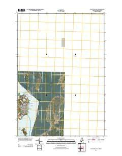 Eastport OE E Maine Historical topographic map, 1:24000 scale, 7.5 X 7.5 Minute, Year 2011