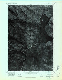 Fish River Lake SE Maine Historical topographic map, 1:24000 scale, 7.5 X 7.5 Minute, Year 1975