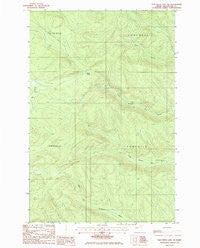 Fish River Lake SW Maine Historical topographic map, 1:24000 scale, 7.5 X 7.5 Minute, Year 1985