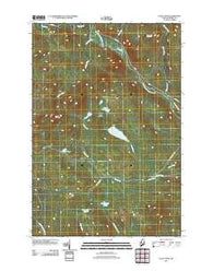 Foley Pond Maine Historical topographic map, 1:24000 scale, 7.5 X 7.5 Minute, Year 2011