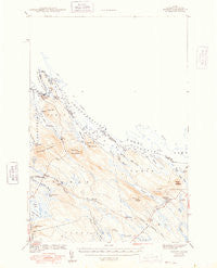 Forest Maine Historical topographic map, 1:62500 scale, 15 X 15 Minute, Year 1942