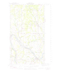 Fort Fairfield Maine Historical topographic map, 1:62500 scale, 15 X 15 Minute, Year 1951