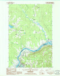 Fort Kent North Maine Historical topographic map, 1:24000 scale, 7.5 X 7.5 Minute, Year 1985