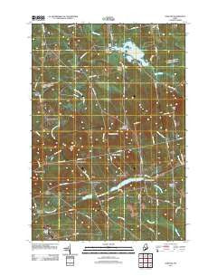 Garland Maine Historical topographic map, 1:24000 scale, 7.5 X 7.5 Minute, Year 2011