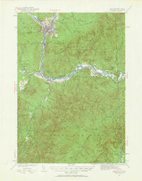 Gorham New Hampshire Historical topographic map, 1:62500 scale, 15 X 15 Minute, Year 1937