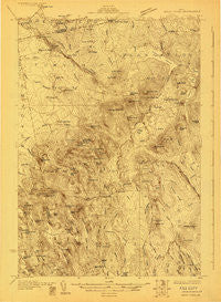Great Pond Maine Historical topographic map, 1:48000 scale, 15 X 15 Minute, Year 1929