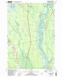 Greenbush Maine Historical topographic map, 1:24000 scale, 7.5 X 7.5 Minute, Year 1988