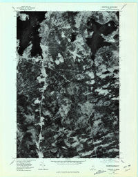 Greenville Maine Historical topographic map, 1:24000 scale, 7.5 X 7.5 Minute, Year 1977