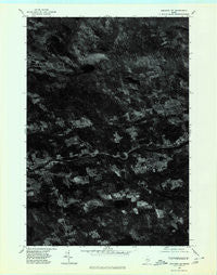 Guilford NE Maine Historical topographic map, 1:24000 scale, 7.5 X 7.5 Minute, Year 1975