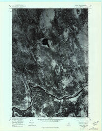 Hardy Pond Maine Historical topographic map, 1:24000 scale, 7.5 X 7.5 Minute, Year 1978