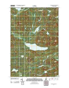 Haymock Lake Maine Historical topographic map, 1:24000 scale, 7.5 X 7.5 Minute, Year 2011
