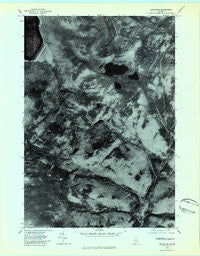 Houghton Maine Historical topographic map, 1:24000 scale, 7.5 X 7.5 Minute, Year 1978