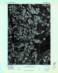 Houlton NE Maine Historical topographic map, 1:24000 scale, 7.5 X 7.5 Minute, Year 1975