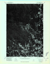 Houlton NW Maine Historical topographic map, 1:24000 scale, 7.5 X 7.5 Minute, Year 1975