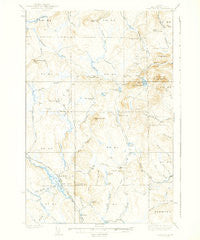 Howe Brook Maine Historical topographic map, 1:62500 scale, 15 X 15 Minute, Year 1939