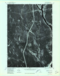 Howland Maine Historical topographic map, 1:24000 scale, 7.5 X 7.5 Minute, Year 1975
