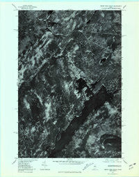 Indian Pond North Maine Historical topographic map, 1:24000 scale, 7.5 X 7.5 Minute, Year 1977