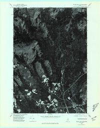 Island Falls SE Maine Historical topographic map, 1:24000 scale, 7.5 X 7.5 Minute, Year 1975